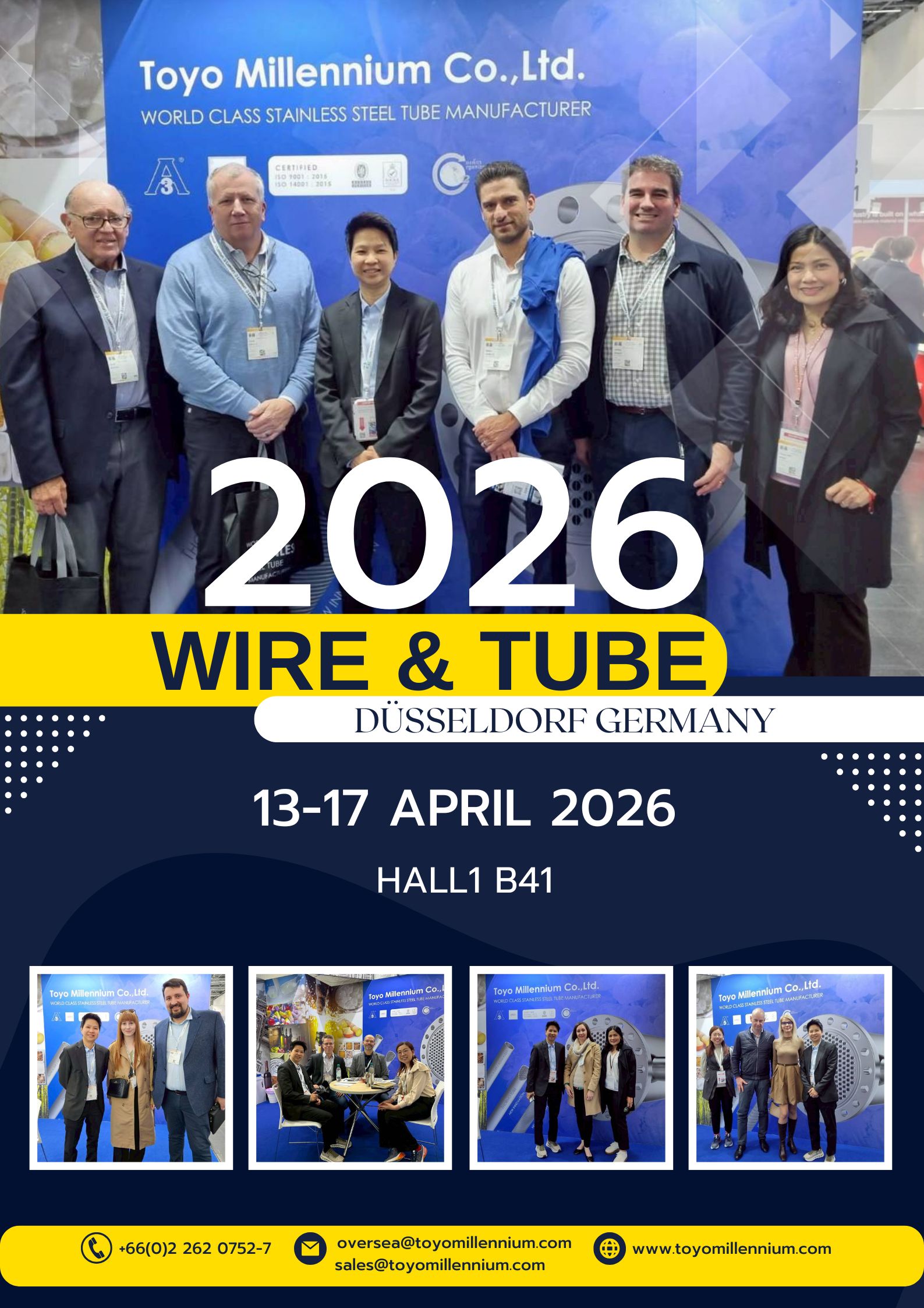 WIRE and TUBE Düsseldorf 2026